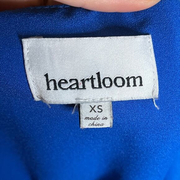 HEARTLOOM Rowan Jumpsuit Blue Floral Size XS Spring Summer Casual - Picture 6 of 6